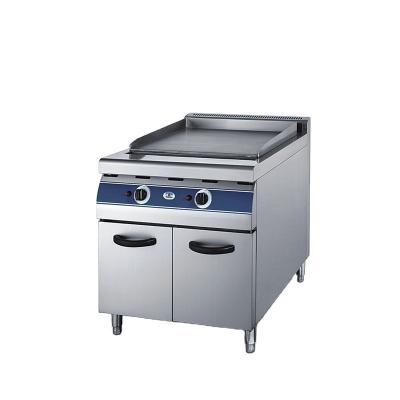 China Kitchen Cooking Commercial Multifunction Equipment Range Cooking Gas Griddle With Cabinet Cooking Grill for sale