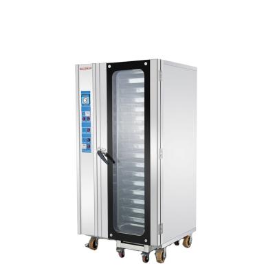 China Commercial Baking Equipment High Efficiency Electric Convection Bread Bread Machine 16 Trays Baking Oven for sale