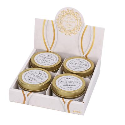 China Amazon Scented Customized Scented Tin Candle Scented Candles Private Label Scented Candle Gift Set for sale