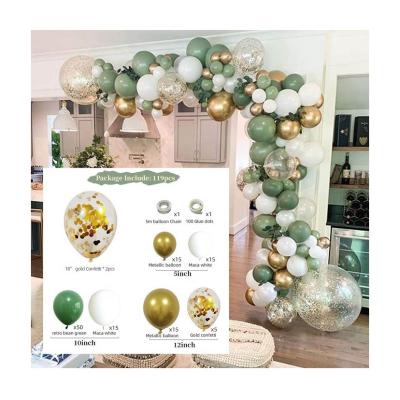 China Wholesale Durable Happy Birthday Party Decoration Balloon Globos Set Metallic Latex Helium Balloons Biodegradable Gift for sale