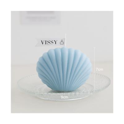 China Rekindle Candle 2021 New Arrival Handmade Soy Wax Sea Shell Scented Candle for sale