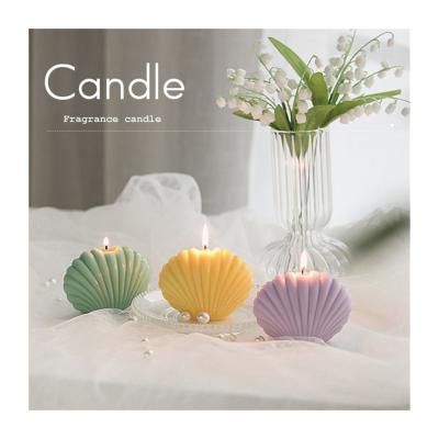 China INS Shell Shape Vintage Candle Relighter Gift Candle For Home Decoration for sale