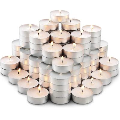 China Quality Nice Wholesale Classic Tealight Candle Tray Warmer Lamp Small Mini Candlesticks Tea Light Candle Set for sale