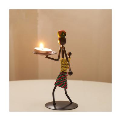 China Creative Candle Holder Relighting Candle Personalized Candle Holders, Lanterns and Metal Jars Candle for Decoration for sale