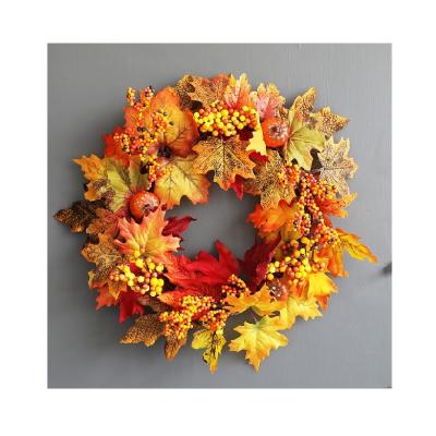 China Durable Popular in Garland Christmas Halloween Wreaths USA Halloween Wall Fall Decor Decoration for Harvest for sale