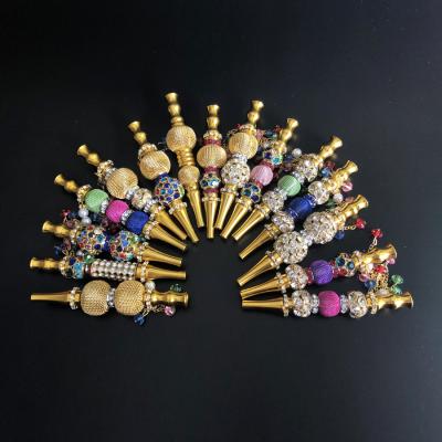 China Modern DIY Hot Selling Women Protect Nails Hookah Mouthpiece Smoking Accessories Jeweled Blunt Holder for sale