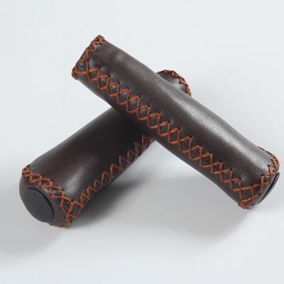 China BMX Bicycle Grip Leather Handlebar Grip For Promotion Bike Handlebar Grips for sale