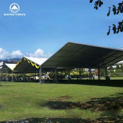 China Straight Tying Type China Newest Fashion Modern Large Outdoor Trade Show Party Event Marquee Wedding Canopy Tents for sale