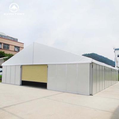 China PVC Outdoor Waterproof Easy To Assemble&move Large Industrial Tent Storage Tents Warehouse for sale