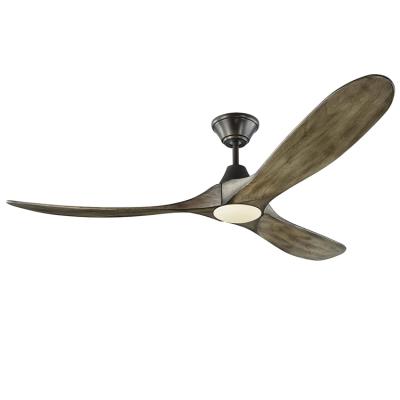 China Luxury reversion ceiling fan lamp wooden ceiling fans with light and cooper motor DC LED ceiling fan for sale