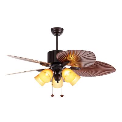 Китай Ceiling fan 52 inch Thailand village style ceiling fan with light indoor&out door use ABS blade body продается