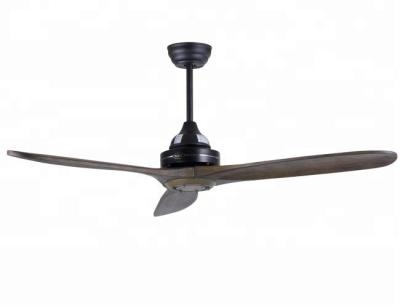 China hot sale modern energy saving 52 inch best ceiling fan brand 220v ac remote control wood ceiling fan for sale