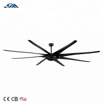 China modern design strong wind electric large ceiling fan 100 inch big ceiling fans for hotel lobby for sale