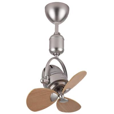 China modern ceiling mounted wall amounted cafe brushed nickel national DC small rotating mini ceiling fan for sale