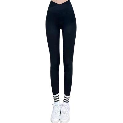 China Factory Direct Selling Women Outdoor Sports Gym Fitness Yoga Pants Breathable Customized Shark Tight Pants High Waisted For Gym for sale