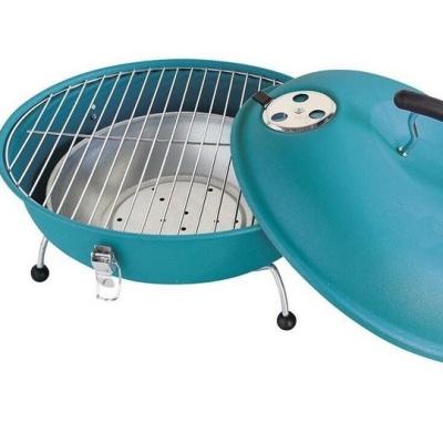 China Easily Assembled Mini BBQ Grill BBQ Grill Stove With Lid Portable BBQ Rack Easy To Install 14 Inch Charcoal Grills for sale