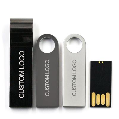 China Stainless Steel Metal Customs Logo USB Flash Drive 64 GB Flash Memory Stick 1GB 2GB Pen Drive 16GB Thumbdrive 16GB On Main 4GB 8GB Pendrive 32gb for sale