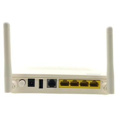 China Fiber FTTH GPON ONU HG8546M Echolife 4 Gigabit LAN USB Phone With WIFI Router Original Brand New Huawei Ontario SIP H.248 English Software for sale