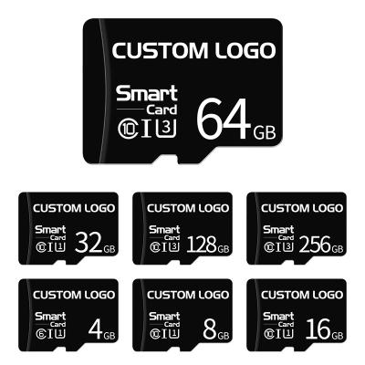 China Plastic custom logo SD Card 128MB 1gb 2gb 4gb 8gb 16gb 32gb 64gb 128gb 256gb 512gb memory card TF /sd microdrive cards for sale