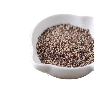 China Dried Fine Quality High Protein Black White Red Quinoa With Mixed Tricolor Quinoa Grain for sale