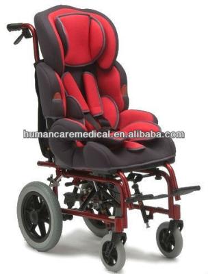 China Newest Luxury Manual Home Care Wheelchairs For Cerebral Palsy Children for sale