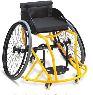 China Hot Sale Home Care Leisure Manual Lightweight Training Basketball Wheelchair for sale