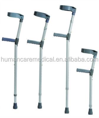 China Home care aluminum forearm crutches with tips/non-slip rubber forearm crutch for sale for sale