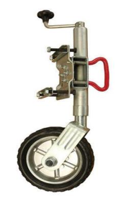 中国 カスタマイズされた1500lbs重義務Trailer Jockey Wheel With Rubber Wheel 販売のため