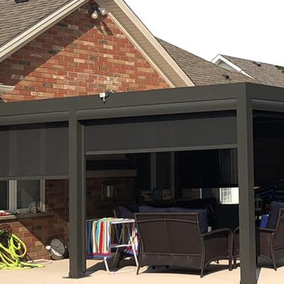 China Het openluchtpitspoor verblindt UVbewijs Diverse Kleur voor de Pergola van Aluminiumgazebo Te koop