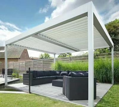 China Het poeder bedekte 2.0mm Gemotoriseerde het Aluminiumpergola met een laag van het Louvredak Te koop