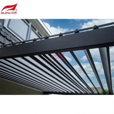 China De openlucht Intrekbare Louvered-Tuin die van de Aluminiumpergola Handpergola bouwen Te koop