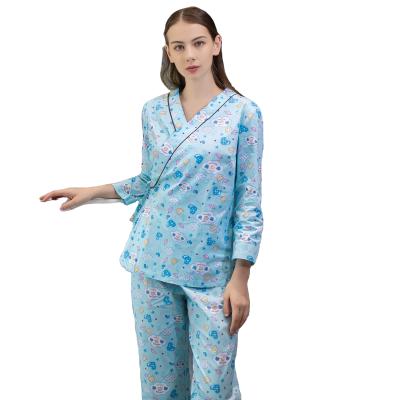 China Unisex Customized Medical Wear Quality Assurance Apparel Hospital Patient Uniform for sale