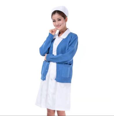 China New style button cardigan medical personnel open sweaters from knitwear cardigan manufacturers for sale