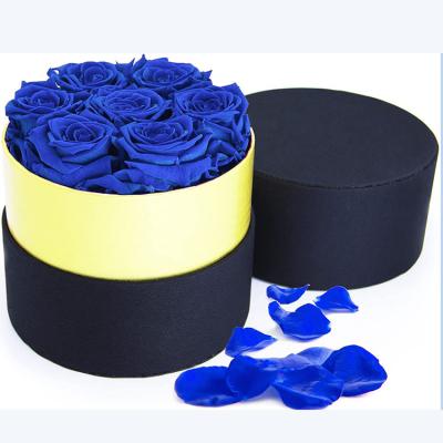 China Wholesale Boxed Handmade Real Roses For Valentine's Day Gifts Preserved Roses 5-6cm for sale