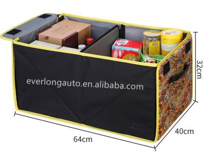 China Supplier Best Quality Collapsible Folding Travel Storage Box Car Trunk Organizer for sale