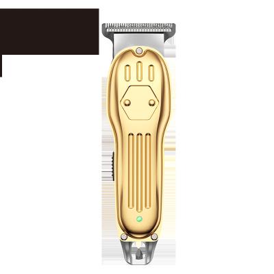 China Smallest Zero-Overlap Blade Trimmer Amazon Gold Electric Cordless Trimmer Hair Clipper Usb Rechargeable Shaver for sale