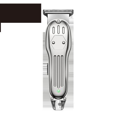 China Smallest Zero-overlap Blade Trimmer All Metal Cordless Hair Clippers For Men Set T-blade Hair Trimmer Design Shaving Machine Zero Gap Hair Removal Device NEW for sale