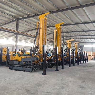 China Crawler Type Hydraulic Water Well Drilling Rig Construction Material Stores FY300 300m Depth Machine for sale