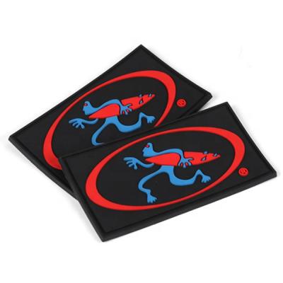 China China Viable Custom 3d PVC Rubber Logo Labels For Garments for sale