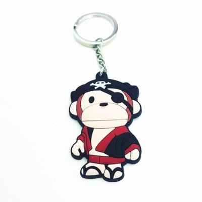 China Sustainable Soft PVC Rubber Key Chain For Promotion Gifts for sale