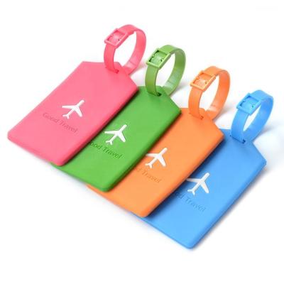 China Non-Toxic /No Fade Durable Wholesale Custom Bag Tag Plastic Luggage Tag for sale