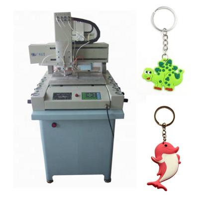 China Plastic Products 8 Colors Automatic Silicone Rubber Patch Making Machine for sale