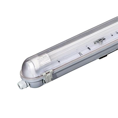 China Warehouse led light ip65 1*58 2*58 t5 t8 variable white light waterproof triproof for sale