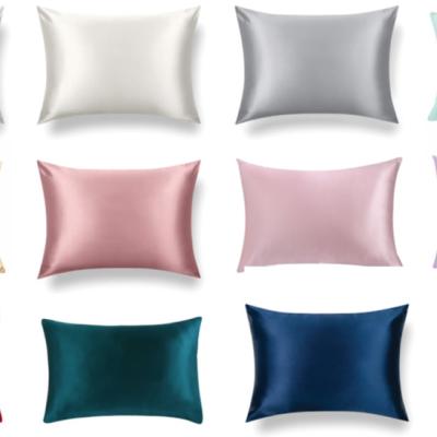 China Hot Sale 100% Anti-Static Silk Pillow Case Satin Pillow Case Set Mulberry Silk Pillowcase For Bedroom for sale