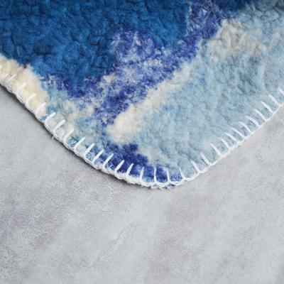 China Anti-Static Easy Care Solid Color Microfiber Coral Flannel Fleece Custom Single Layer Woolen Throw Blankets Supplier for sale