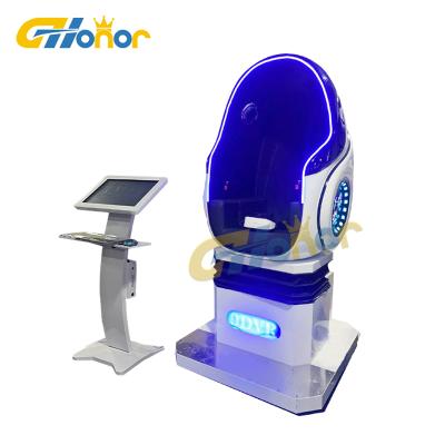 China Factory price entertainment place 1seat 9D virtual reality simulator vr egg motion chair 7d 9D cinema 1 player game amusement machine for sale for sale