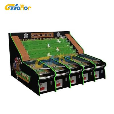 China Hardware G-Honor 2022 Classic Arcade Horse Riding Lottery Game Coin Carnival Machine Arcade Game Machine for sale