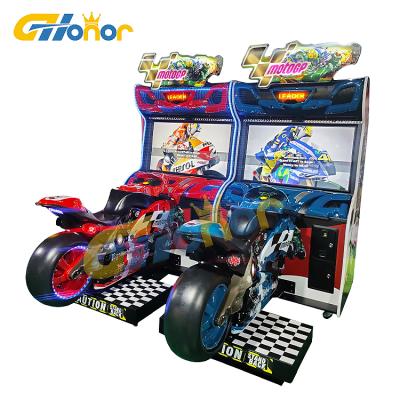 China Hardware+Acrylic+Wood Amusement Center Moto GP Coin Operated Video Superbike Racing Simulator Arcade Game Console For Europe And America for sale