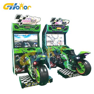 China Hardware+Acrylic+Wood G-Honor Superbike Racing Simulator Amusement Center Moto Gp Coin Operated Video Arcade Game for sale