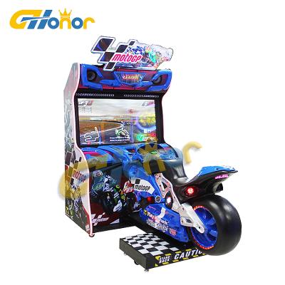 China Hardware+Acrylic+Wood Racing Game Moto GP Arcade Coin Game Motorcycle Racing Simulator Cast Iron for sale